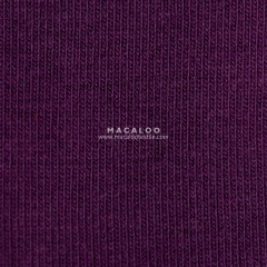 Single jersey knit cotton spandex fabric violet