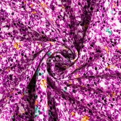 Custom glitter printed cotton spandex baby fabrics